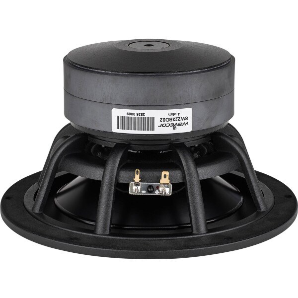 Main product image for Wavecor SW223BD02 8-3/4" Black Aluminum Cone Subwoo 298-1064
